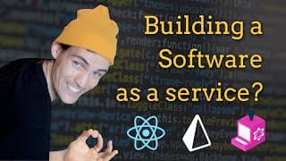 Watch this before building a Software as a Service (SaaS) - [Bedrock, React, GraphQL, Node, Next]