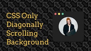 CSS only Infinitely Scrolling Background  |  TUTORIAL  |  [Clamp, Keyframes, Animation]